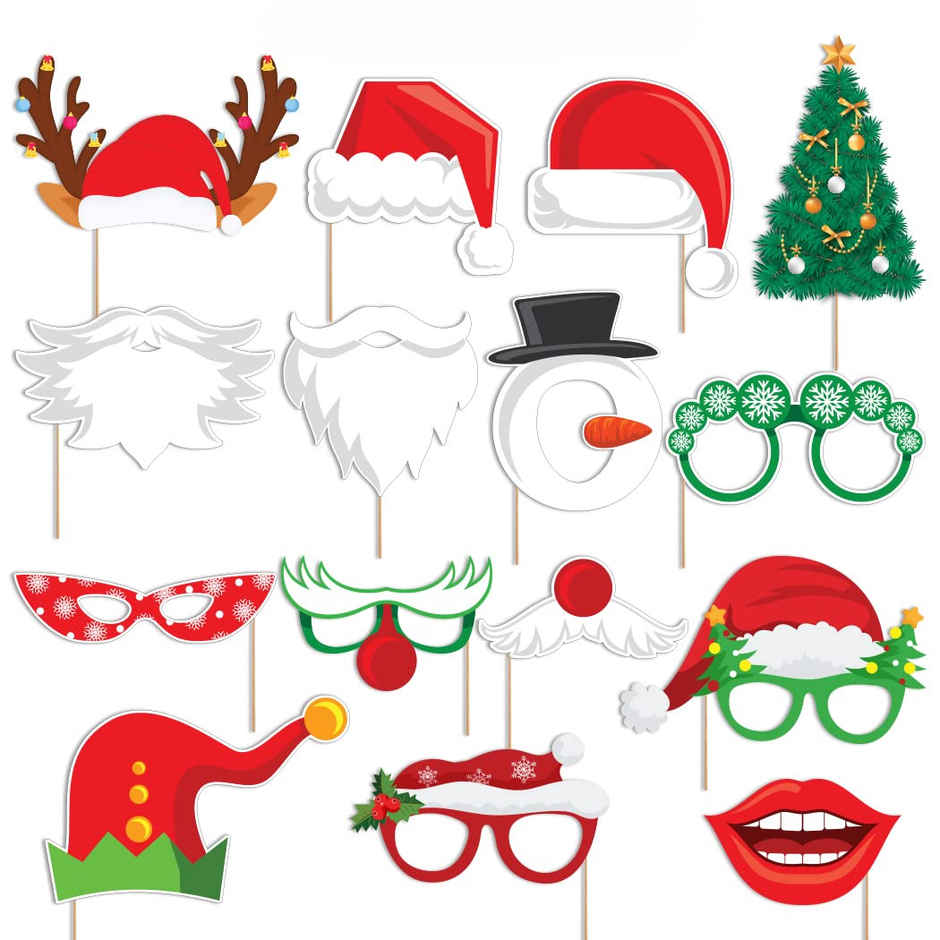 Merry Christmas Photobooth Props | Picfest