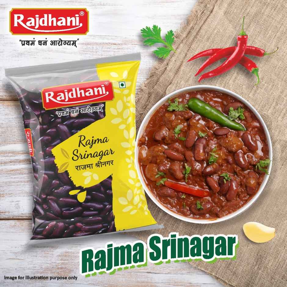 Rajdhani Unpolished Rajma Kashmiri/Srinagar