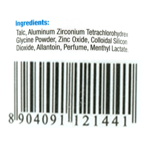 Candid Activ Sweat Control Talc