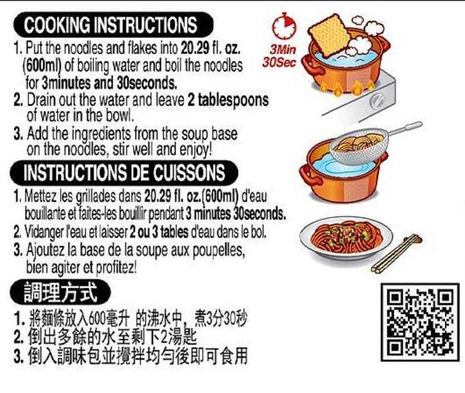 Paldo Mr. Kimchi Spicy Korean Noodles Veg