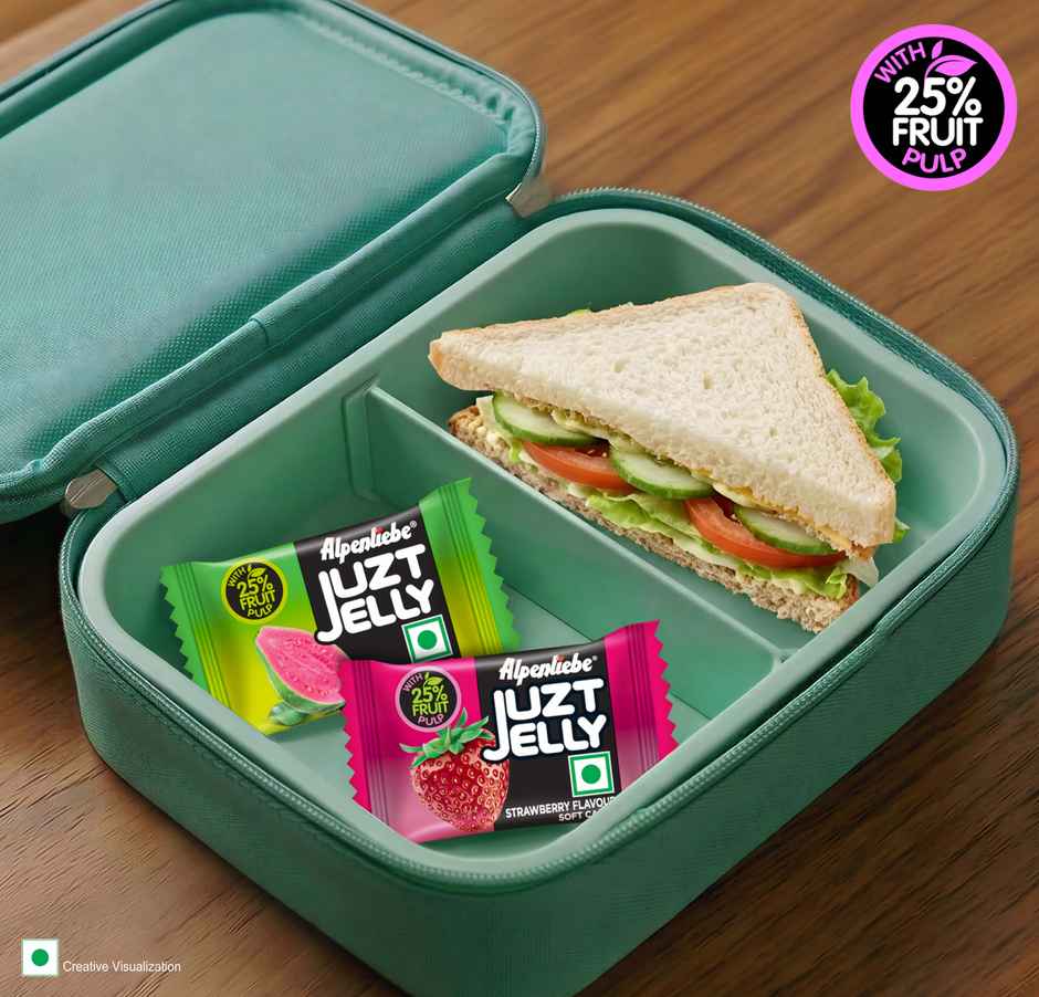 Alpenliebe Juzt Jelly Strawberry Soft Candy Pouch