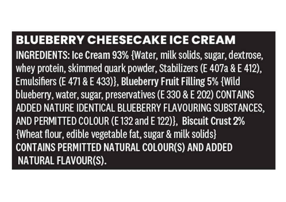 Mama Mia Blueberry Cheesecake Ice Cream