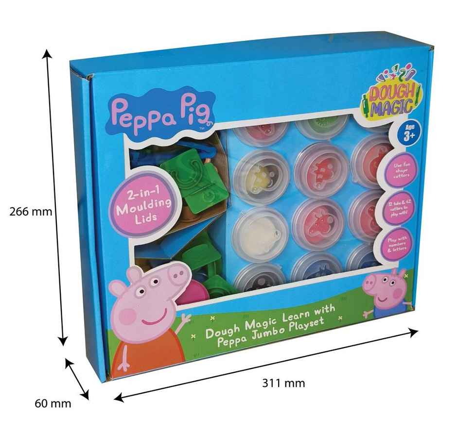 WinMagic Learn With Peppa Jumbo Playset