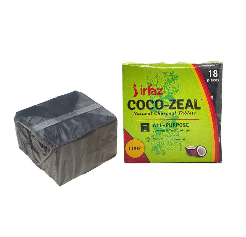 Irfaz Coconut Coal Cube - Hookah Coal