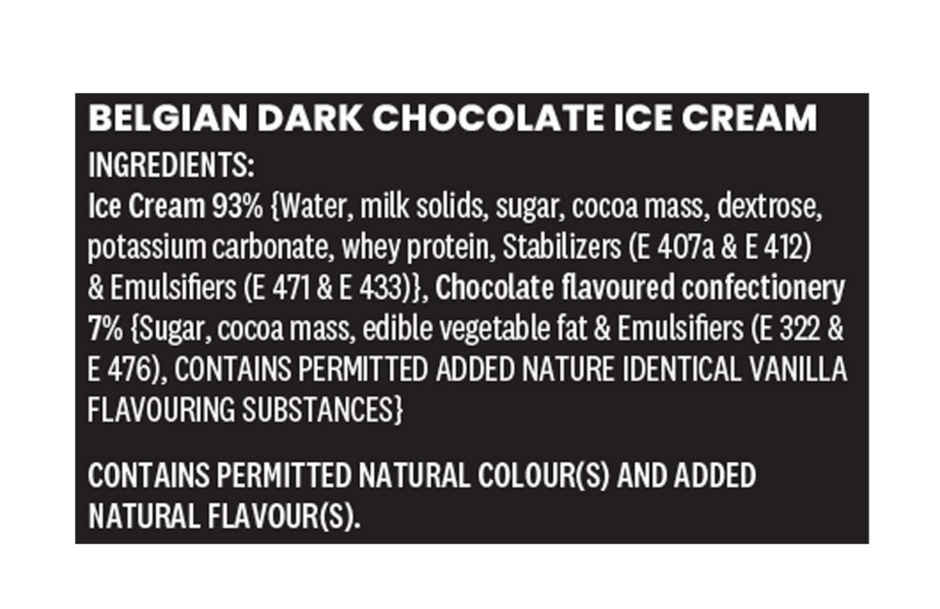 Mama Mia Belgian Dark Chocolate Ice Cream Cup