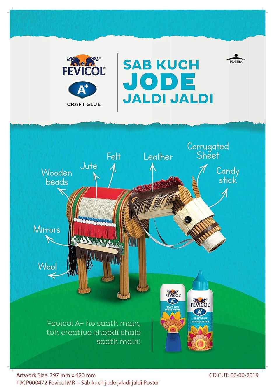 Fevicol A+ Craft Glue