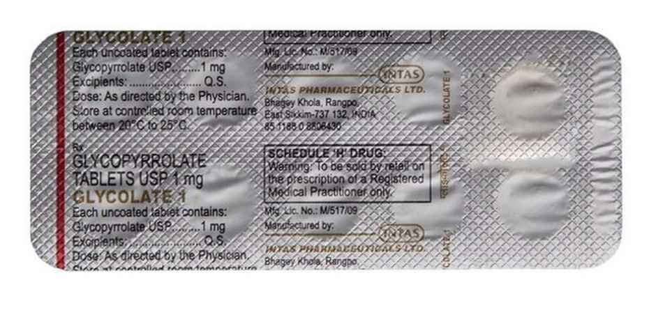 Glycolate 1 Tablet