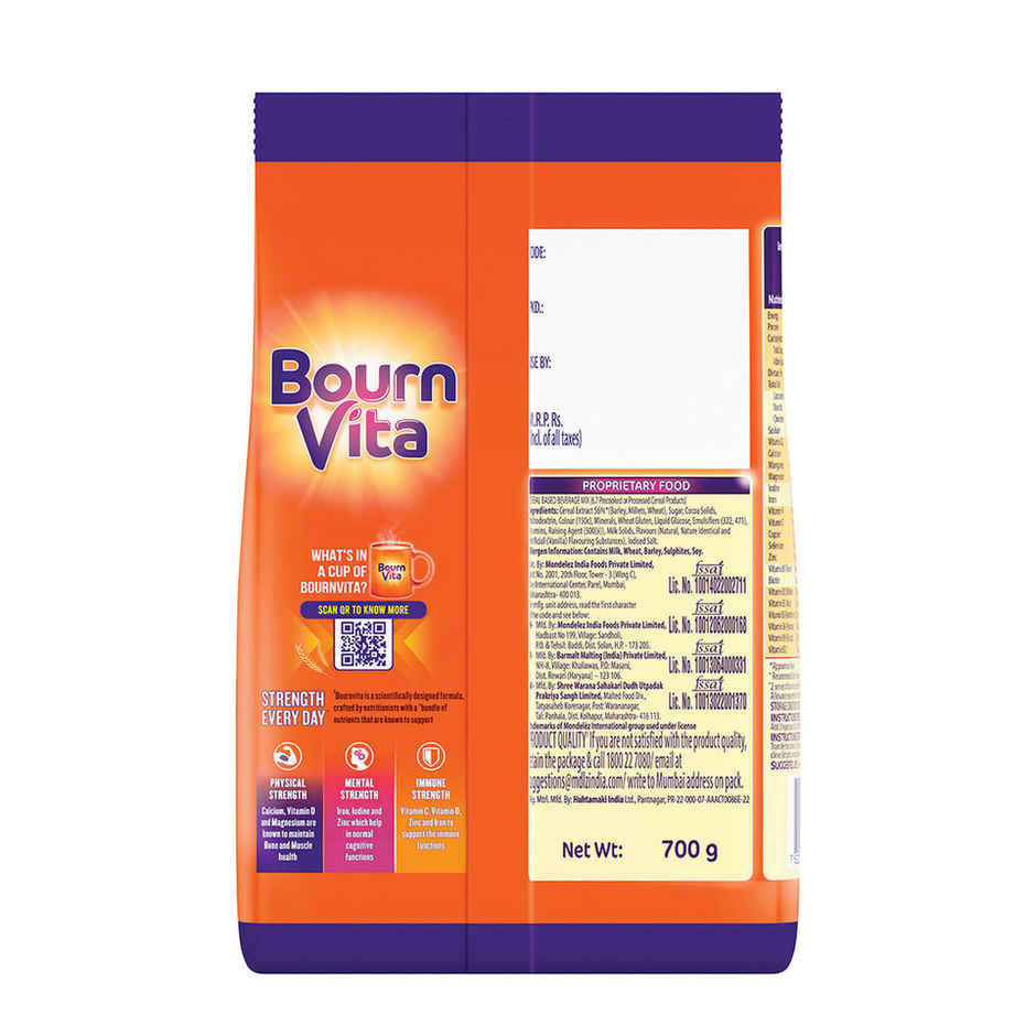 Bournvita Chocolate | Cereal Based Drink Mix Pouch