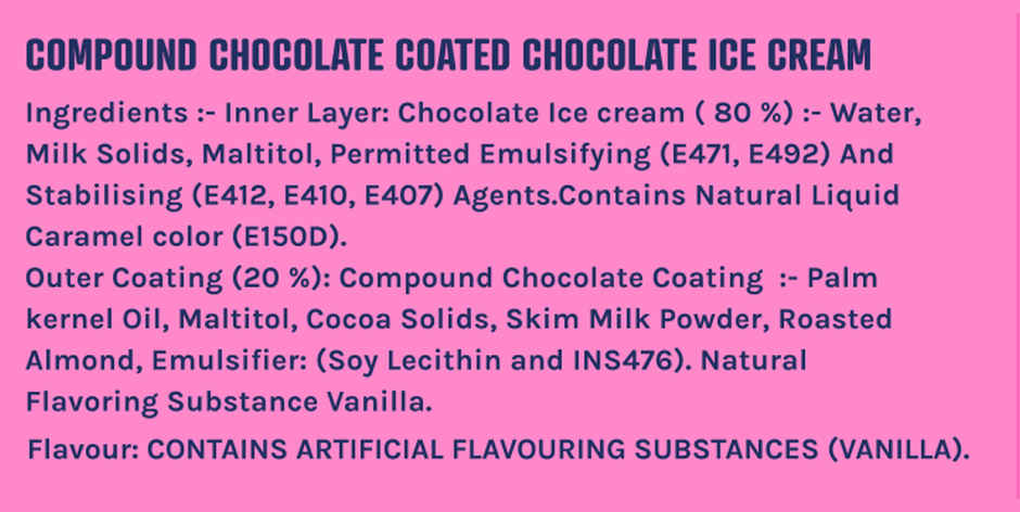 Vola Sugar Free Supernova Ice Cream Stick