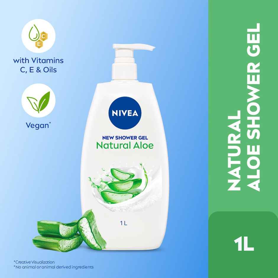 Nivea Shower Gel Natural Aloe