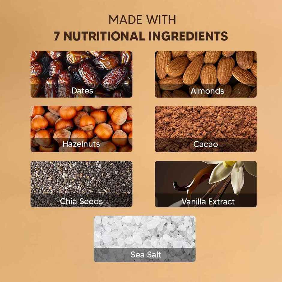 Eat Better Co Hazelnut & Chocolate Ladoos | No Added Sugar | High Protein | Truly Natural