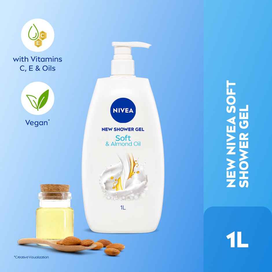 Nivea Shower Gel Soft And Almond Oil