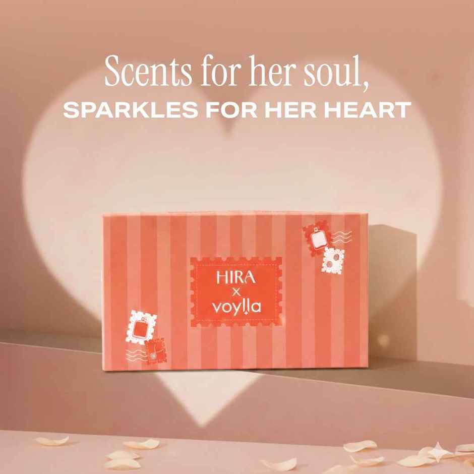 VOYLLA x HIRA Perfume Gift (50ml) | Jewellery & Fragrance Gift for Women