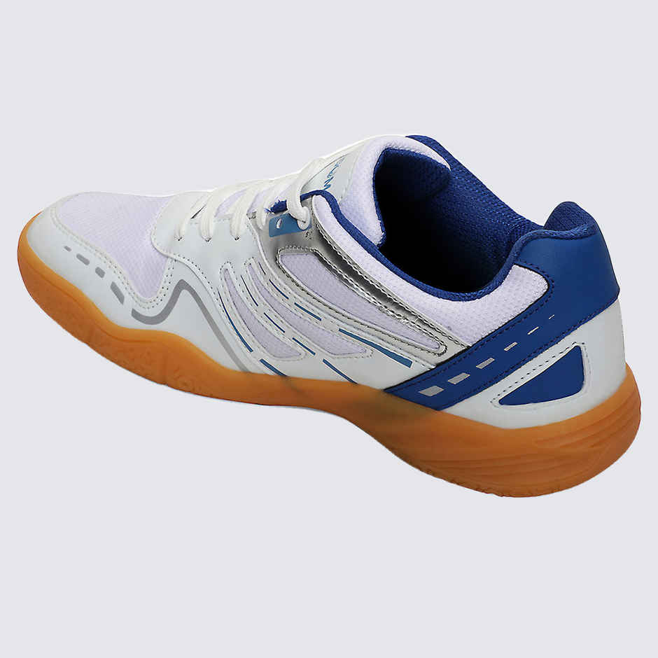 Liberty Apparel Men's Freedom Aspire-1E Badminton Shoes | Sky Blue - UK 8