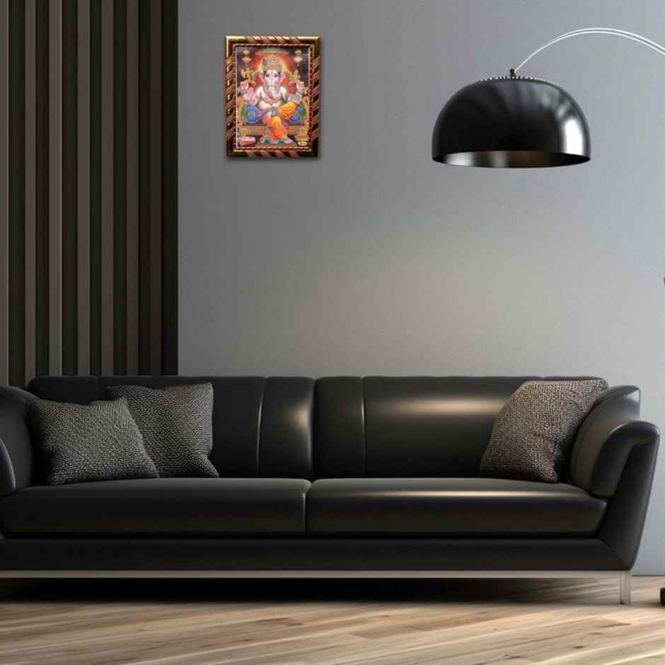 Ganesh Ji Diety Photo | 20 cm x 16 cm | Chandar