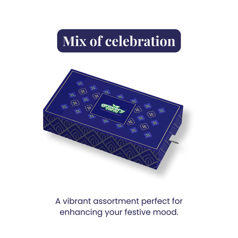Grocery Farm Mix Of Celebration Of Premium Dry Fruits Gift Box