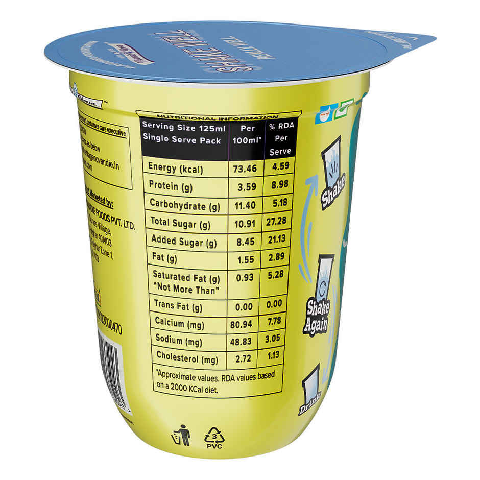 Mamie Yova Deliciously French Fruit Yogurt Mango(90 gms), Mamie Yova Yopop Yogurt Drink Pinacolada(125 ml) 