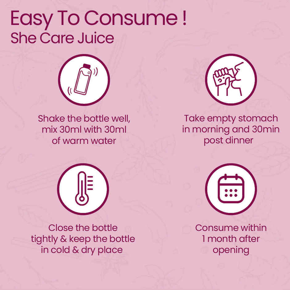 Krishna Herbal and Ayurveda She Care Juice
