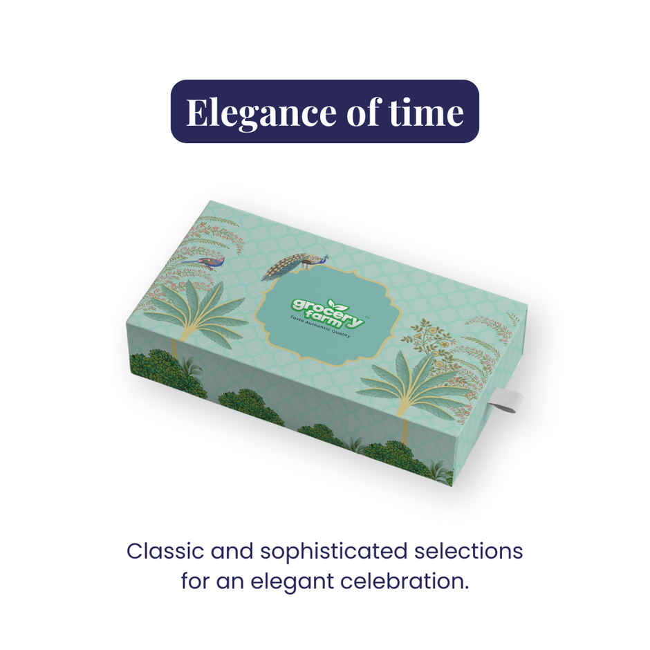 Grocery Farm Elegance Of Time Of Premium Dry Fruits Gift Box