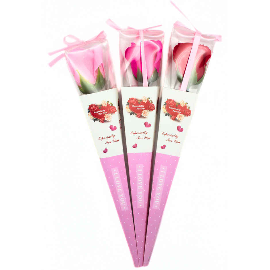 Artificial Rose Flower - Assorted Color