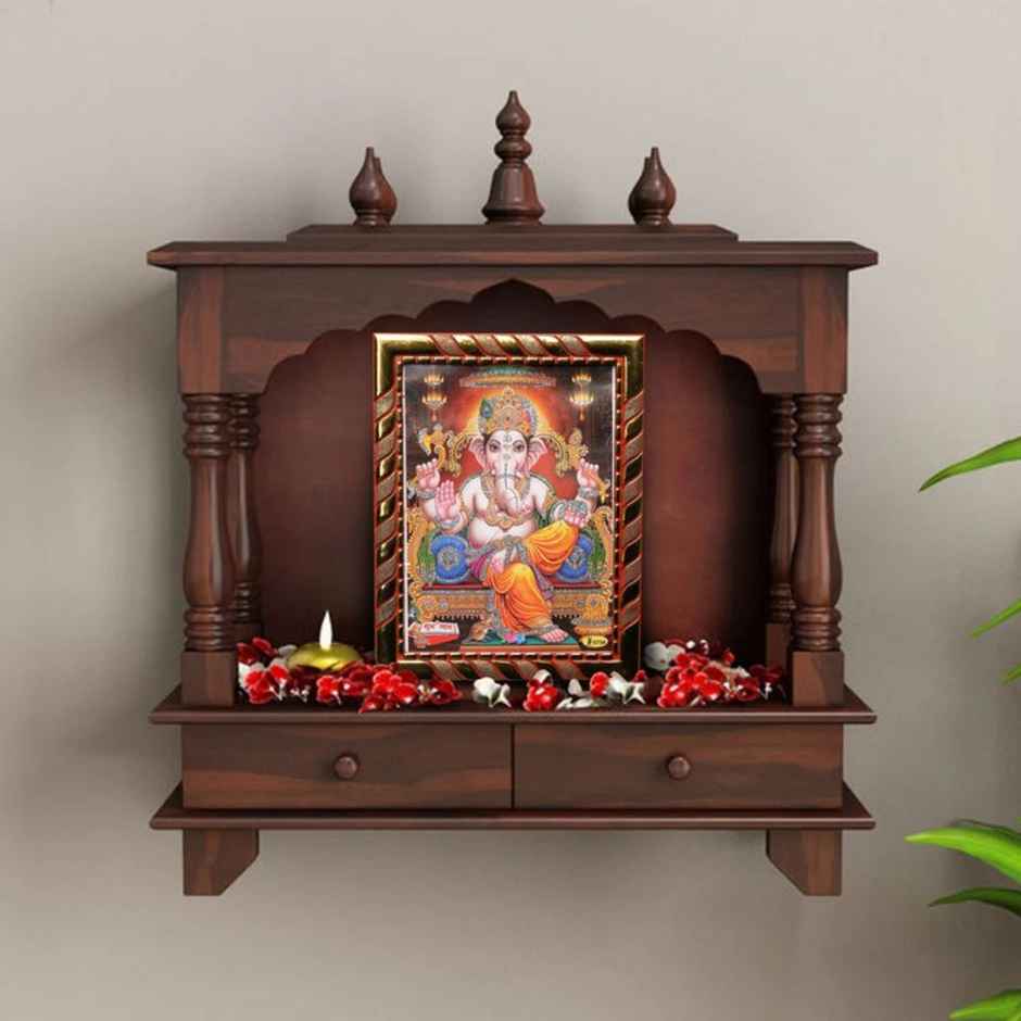 Ganesh Ji Diety Photo | 20 cm x 16 cm | Chandar
