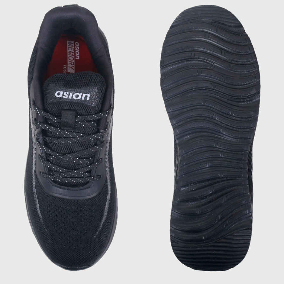 Asian Delta-20 Men Sports Shoes Black (Size-9)