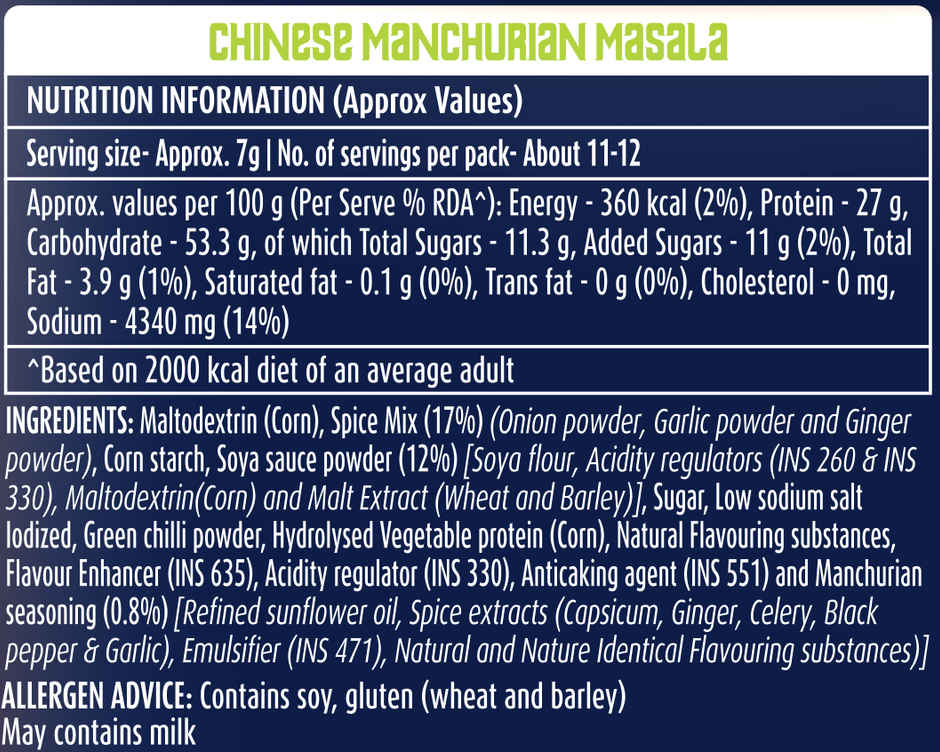 Wok N Roll Manchurian Masala Pack of 4