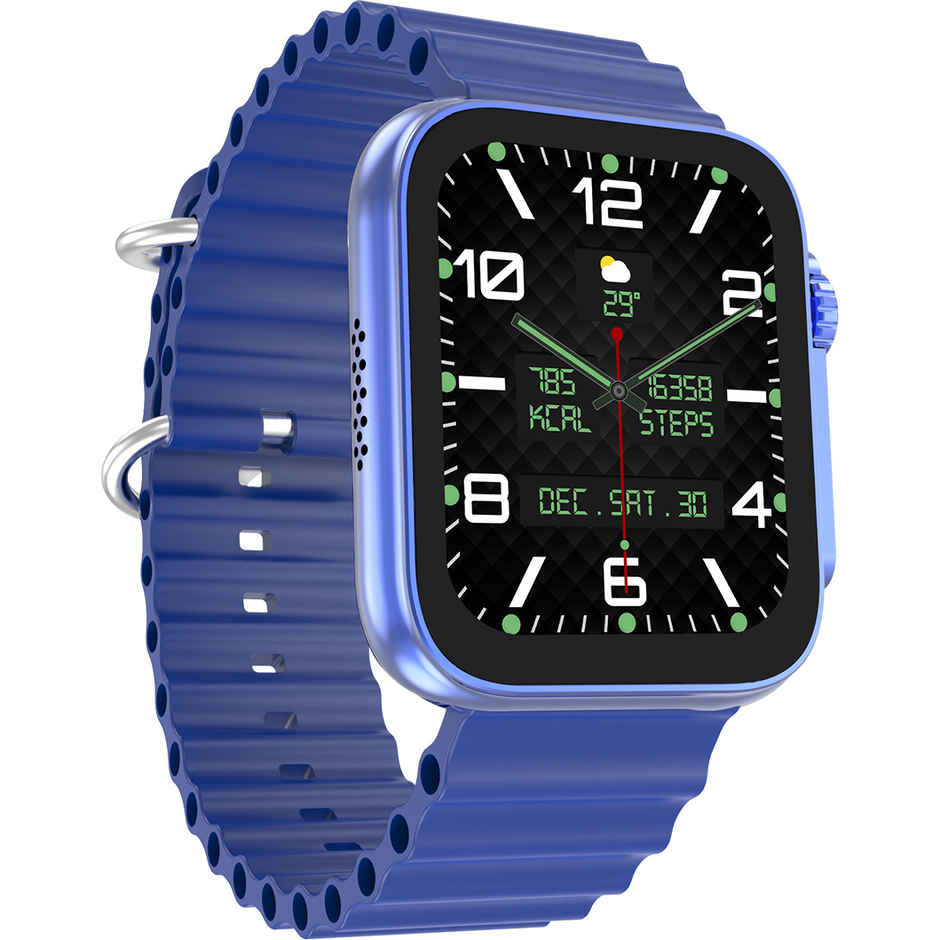 Fire-Boltt Supernova Smartwatch | 1.78" AMOLED Display | BT Calling - Blue