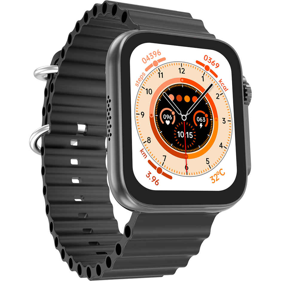 Fire-Boltt Supernova Smartwatch | 1.78" AMOLED Display | BT Calling - Black
