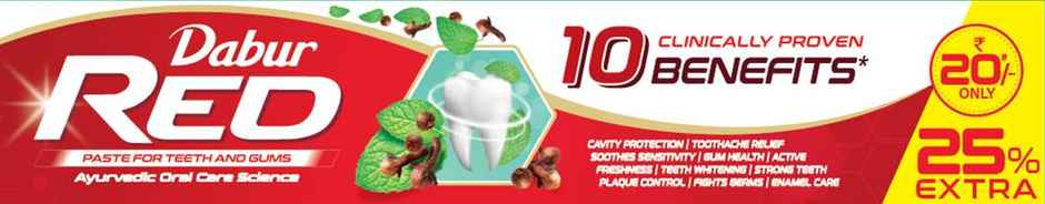 Dabur Red Ayurvedic Toothpaste