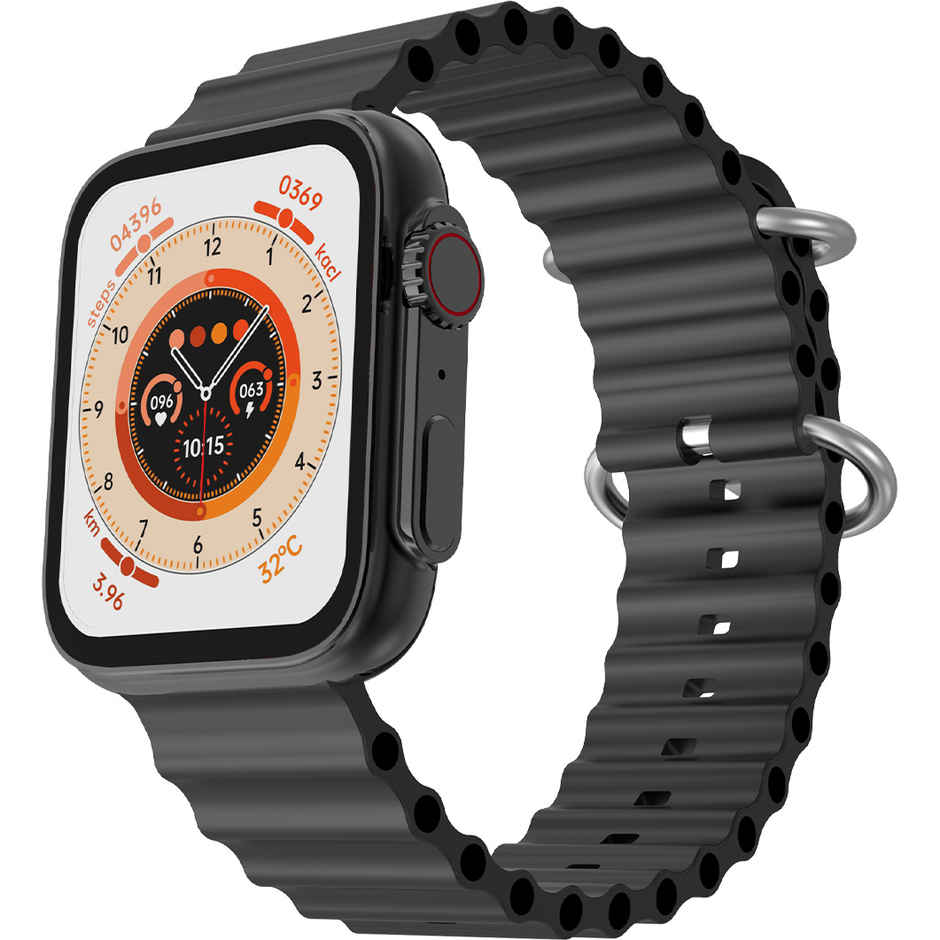 Fire-Boltt Supernova Smartwatch | 1.78" AMOLED Display | BT Calling - Black