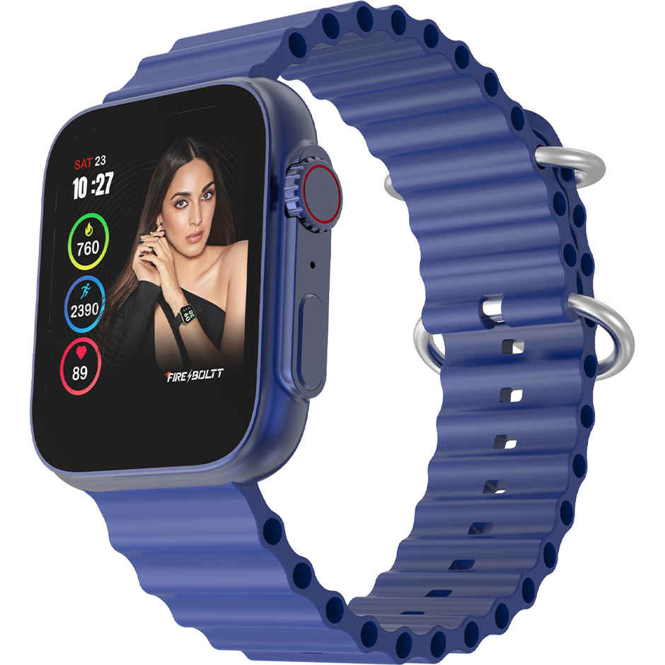 Fire-Boltt Supernova Smartwatch | 1.78" AMOLED Display | BT Calling - Blue