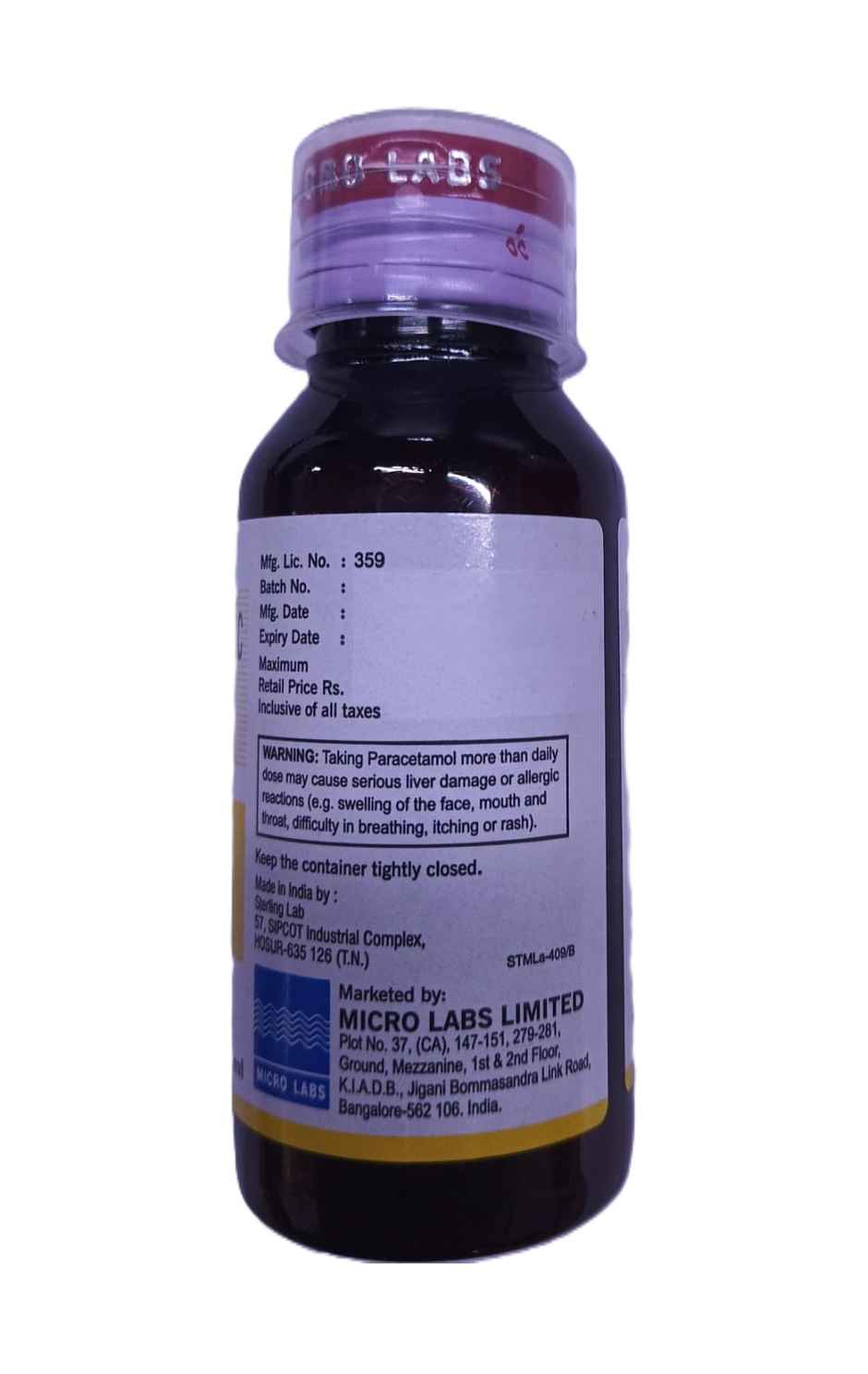 Dolo 156.25mg Suspension