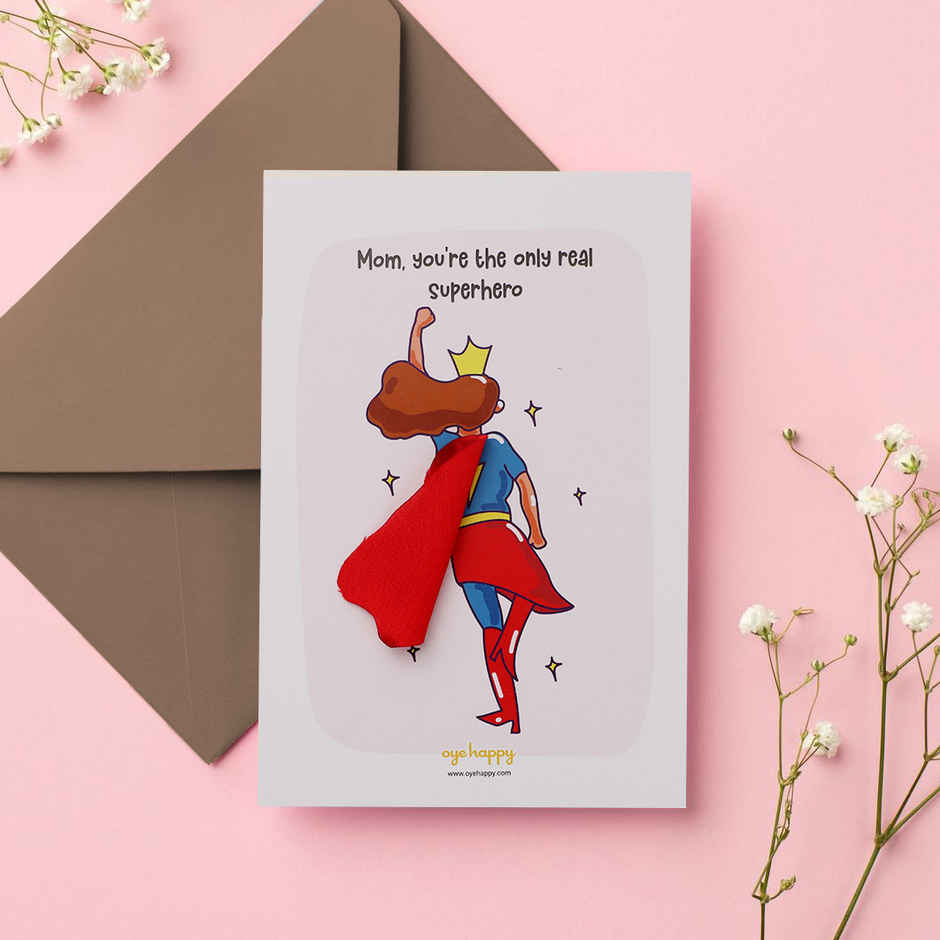 Happy Mail Cape Card For Mom