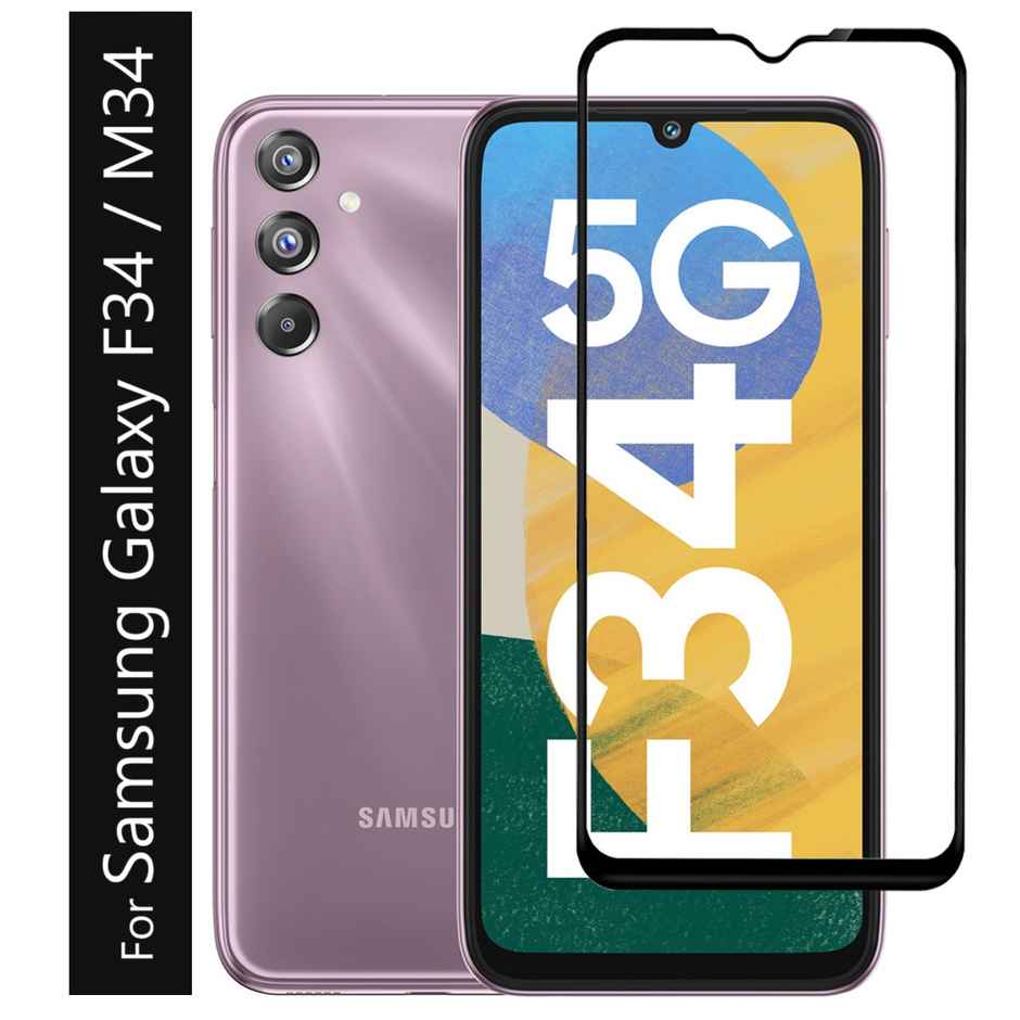 Kwine Case Samsung Galaxy F34 / M34 Tempered Glass Screen Protector