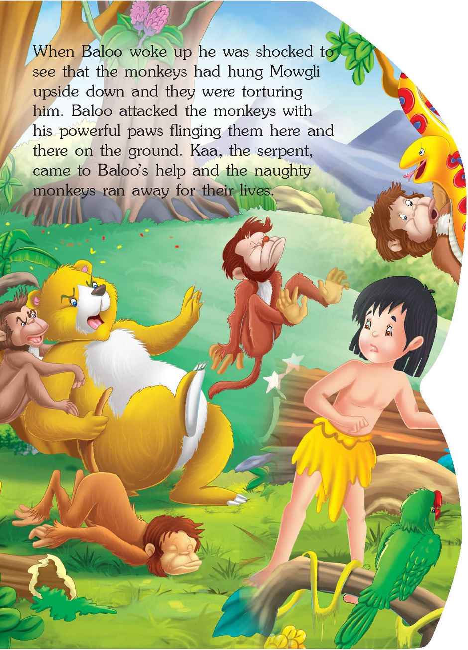Dreamland Wonderful Story Board Book The Jungle Book for Kids | Age 2 to 5