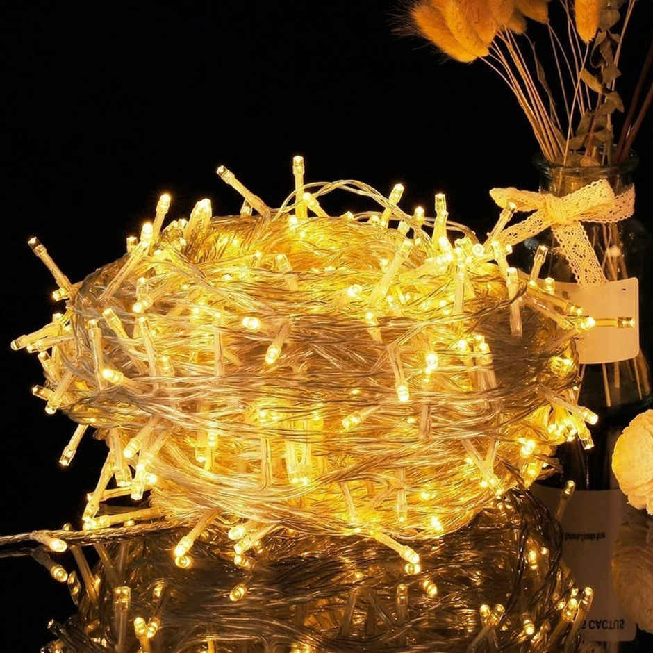Desidiya Pixel Led String Lights | Warm White | Dynamic and Versatile For All Occasions | 22 m