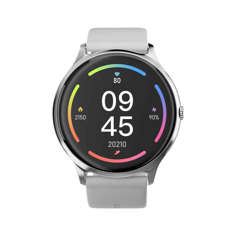 Fire-Boltt Phoenix Pro Smartwatch | 1.39" Display | BT Calling | Women's Edition - Silver Grey