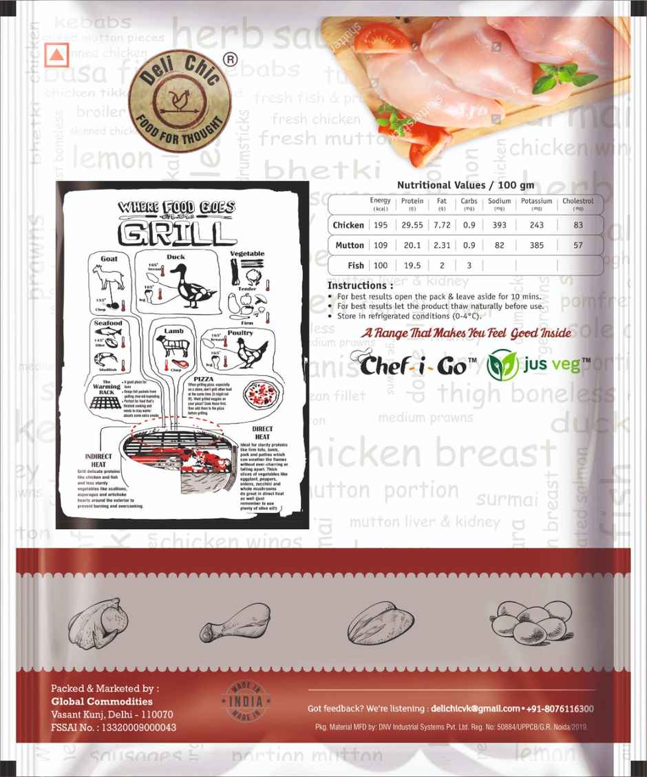 Delichic Chicken Curry Cut Tender