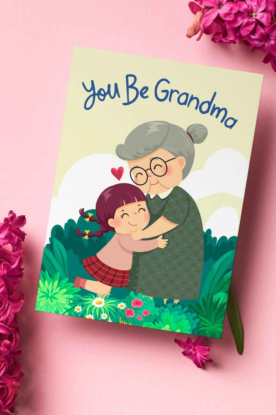 You Be Grandma Greeting Card | Vibebling