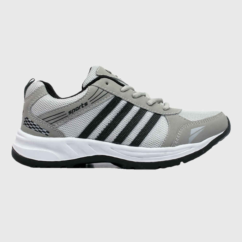 Asian Wndr-13 Men Sports Shoes | Grey-Black | Size-7