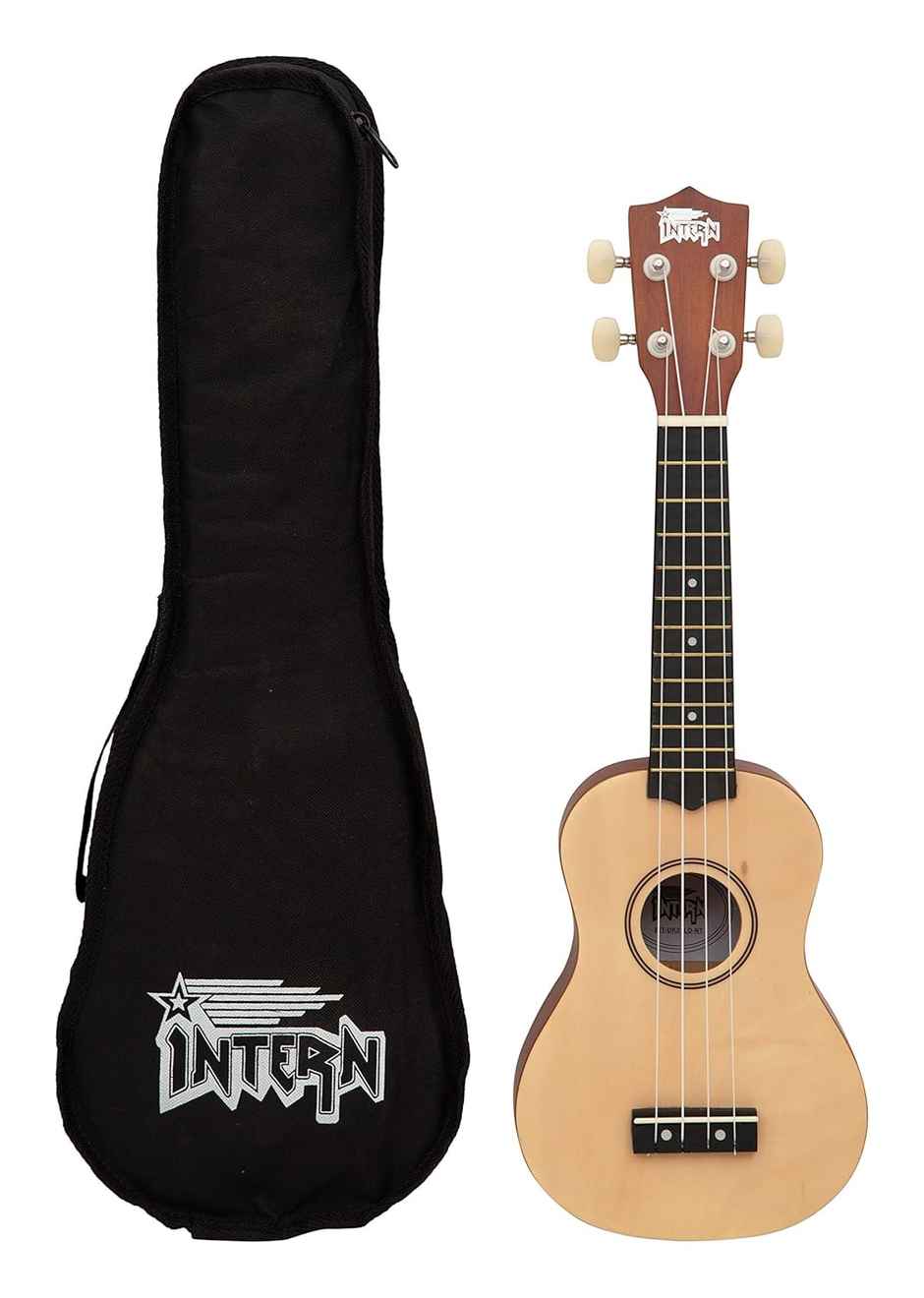 Intern Int-Uk21Ld-Nt Concert Soprano Ukele/Ukulele with Bag | Natural