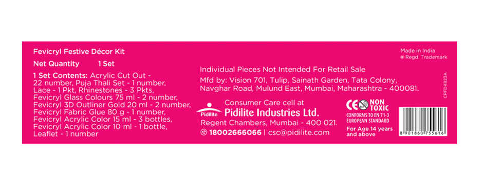 Tyohaar Festive Decor Kit | Fevicryl