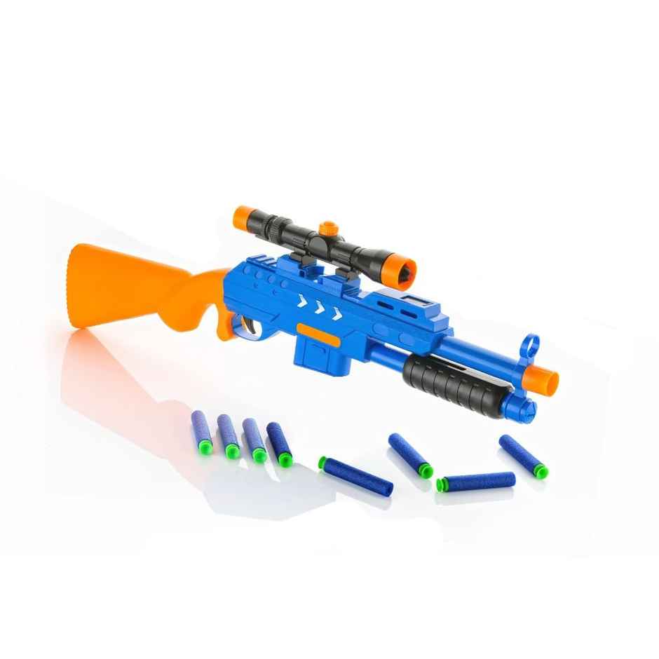 Abk Shot Air Gun -Foam Bullets 1 Gun + 8 Foam Bullets