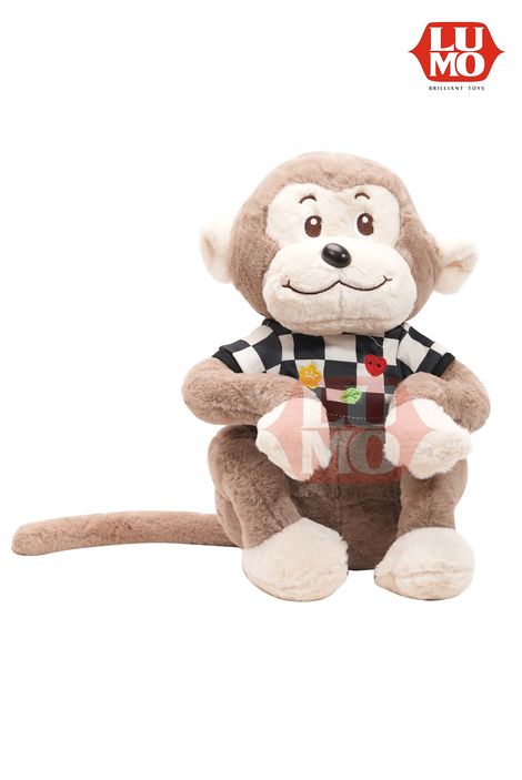 Lumo Monkey Soft Toy