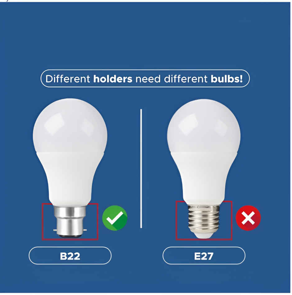 Philips 16 W LED Bulb White | 6500K | Eye Comfort | B22 Base Holder