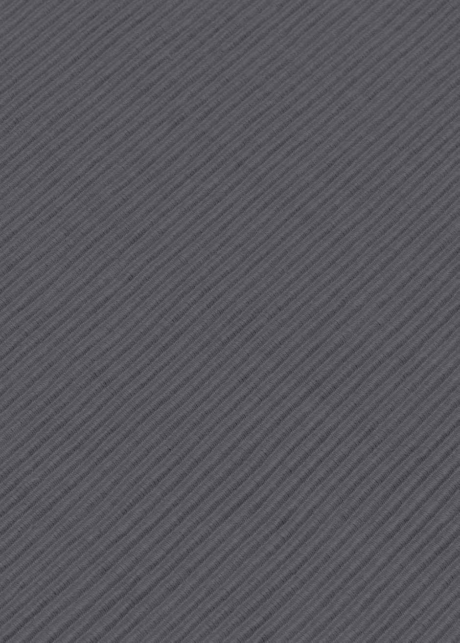 Lushomes Table Runner - Ribbed Grey | 13 x 71 inch