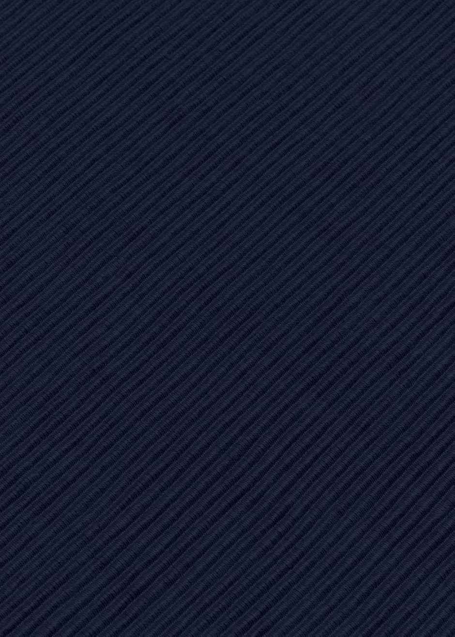 Lushomes Table Runner - Blue | Ribbed | 13 x 59 inch