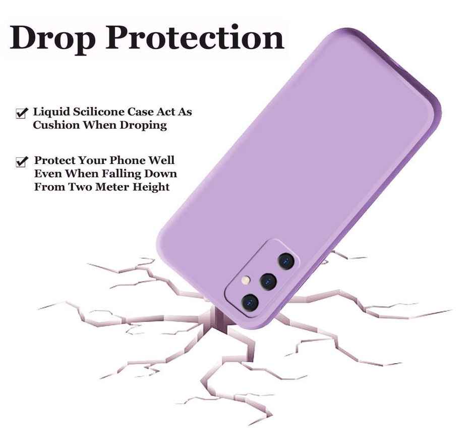 Artistque Case For Samsung Galaxy M14 5G Back Cover - Plain Liquid Silicone Cover