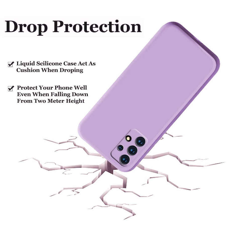 Artistque Case For Samsung Galaxy A23 4G / A23 5G Back Cover - Plain Liquid Silicone Cover